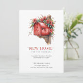 New Home Christmas Mail New Address Moving  シーズンカード (スタンド正面)