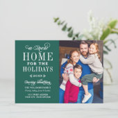 New Home for the エレガント Holidays Dark Green写真 シーズンカード (スタンド正面)