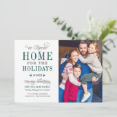 New Home for the エレガント Holidays Dark Green写真 シーズンカード (スタンド正面)