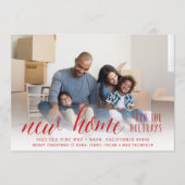 New Home for the Holidays住所カードの変更 メニュー (正面)