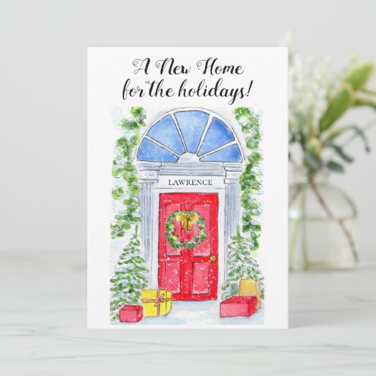 New Home for the Holidays 案内状 (スタンド正面)