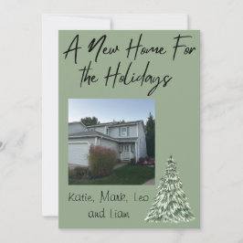 New Home For the Holidays Card シーズンカード