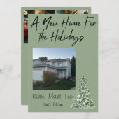 New Home For the Holidays Card シーズンカード (正面/裏面)