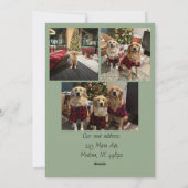 New Home For the Holidays Card シーズンカード (裏面)