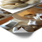 New Home Kitchen Decorations Garlic Super Flavors ポスター (角)