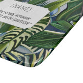 New Home Kitchen – Personalized Tropical  カッティングボード (角)