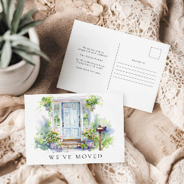 New Home Moving Announcement Change of Address ポストカード