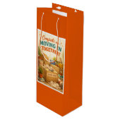 New Home/Moving In Congratulations Wine Bag ワインギフトバッグ (正面アングル)