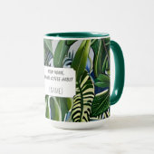 New Home Same Coffee Habit – Personalized Combo マグカップ (正面右)