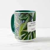 New Home Same Coffee Habit – Personalized Combo マグカップ (正面左)