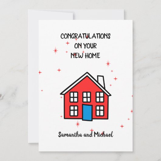 New Home Stars 案内状 (正面)