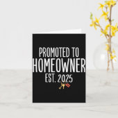New Homeowner 2025 Housewarming First Time Home Bu カード (黄色い花)
