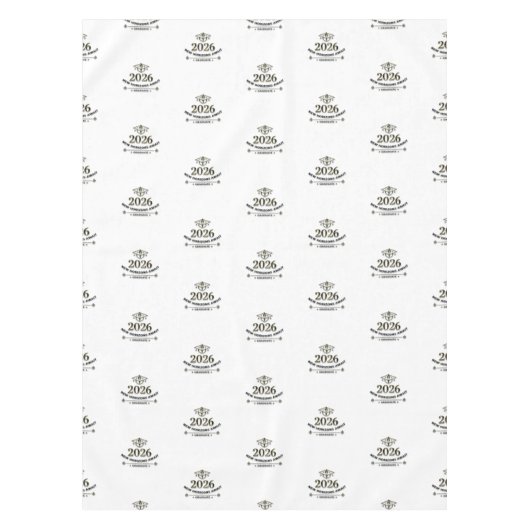 New Horizons 2026 Table Runner / Mantel Graduación テーブルクロス (正面)