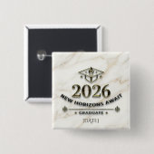 New Horizons Await / Pin Nuevos Horizontes 缶バッジ (正面&裏面)