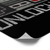 New Husband Level Unlocked Just Married Gamer Bach ポスター (角)