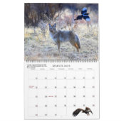 New! 'I am Coyote' 2026 calendar カレンダー (3月 2026)