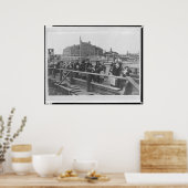 New Immigrants Landing at Ellis Island New York ポスター (キッチン)