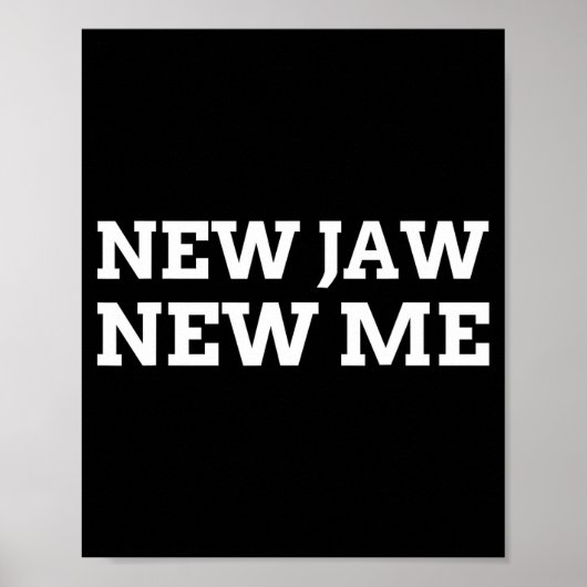 New Jaw, New Me Funny Jaw Surgery  ポスター (正面)