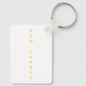 New Jersey キーホルダー (裏面)