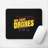 New Jersey Drones Funny Mystery Drones In New Jers マウスパッド (マウス)