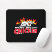 New Jersey Fried Street Chicken Funny Food  マウスパッド (マウス)