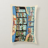 New Jersey Greeting Vintage Throw Pillow アクセントクッション (裏面(縦))