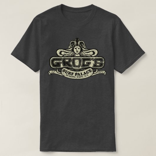 New Jersey Grogs Surf Palace 1970  (1)  Tシャツ (デザイン正面)