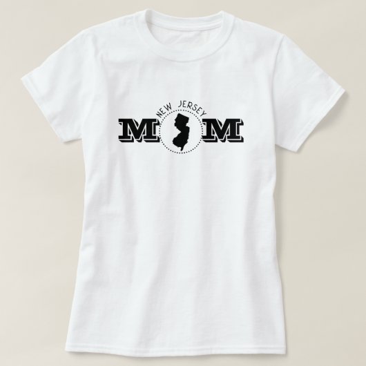 New Jersey Mom  Tシャツ (デザイン正面)