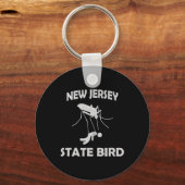 New Jersey Mosquito State Bird Funny Outdoors  キーホルダー (正面)