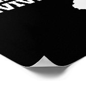 New Jersey Only The Strong Survive Shirt Funny Gif ポスター (角)