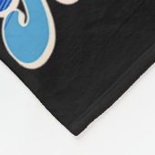 New Jersey Surfer Ocean City Nj Surfing Beach Sand フリースブランケット (角)