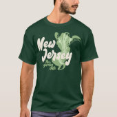 New Jersey - The Garden State - Beet Tシャツ (正面)