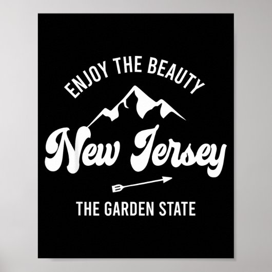 New Jersey - The Garden State - Enjoy The Beauty  ポスター (正面)