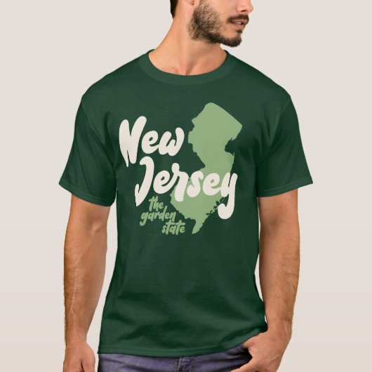 New Jersey - The Garden State Tシャツ (正面)