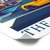 New Jersey the Garden State USA Travel Place ポスター (角)