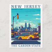New Jersey the Garden State USA Travel Place ポストカード (正面)