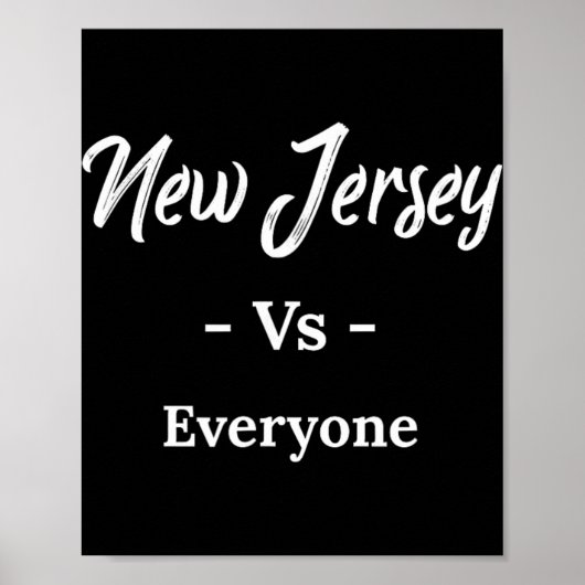 New Jersey Vs Everyone  ポスター (正面)