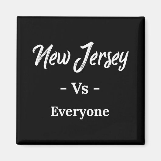 New Jersey Vs Everyone  マグネット (正面)