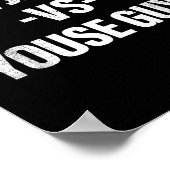 New Jersey Vs Youse Guys Funny Jersey Slang Boys G ポスター (角)