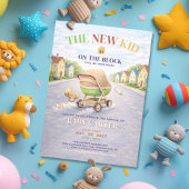 New Kid On The Block ベビーシャワー 招待状