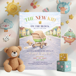 New Kid On The Block ベビーシャワー  招待状