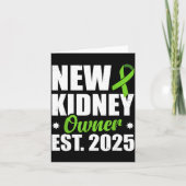 New Kidney Owner Est. 2025  カード (正面)