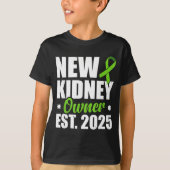 New Kidney Owner Est. 2025  Tシャツ (正面)