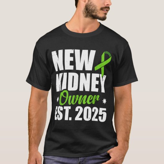 New Kidney Owner Est. 2025 Tシャツ (正面)