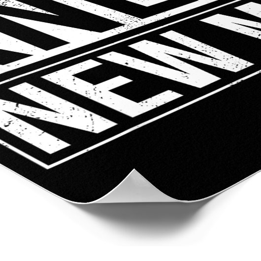 New Knee New Me Funny Knee Replacement Surgery Rec ポスター (角)