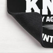 New Knee Replacement Surgery Get Well Recovery Gag マウスパッド (コーナー)