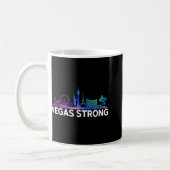New Las Vegas Strong For Men, Women And Youth コーヒーマグカップ (左)