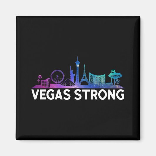 New Las Vegas Strong For Men, Women And Youth  マグネット (正面)