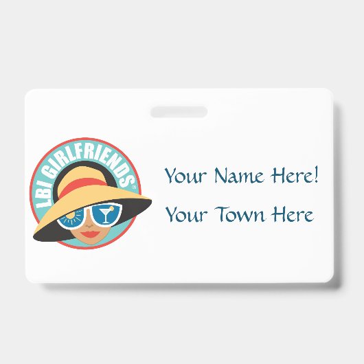 NEW!LBIGバッジ&ラニヤード バッジ (正面)