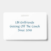 NEW!LBIGバッジ&ラニヤード バッジ (裏面)